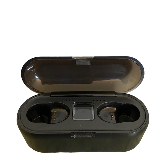 F9 Wireless Touch Headset Digital Display Bilateral Call Lg Battery Compartment - Picture 5 of 8